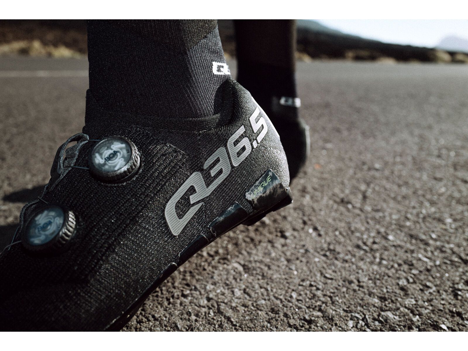 Q36.5 Clima Road Shoes, black - Bild 7