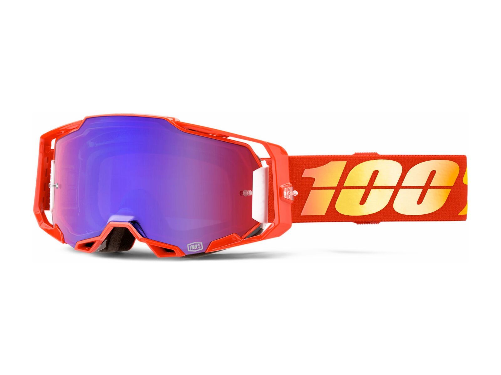 100% Armega Goggle - Mirror Blue, nuketown - Bild 1