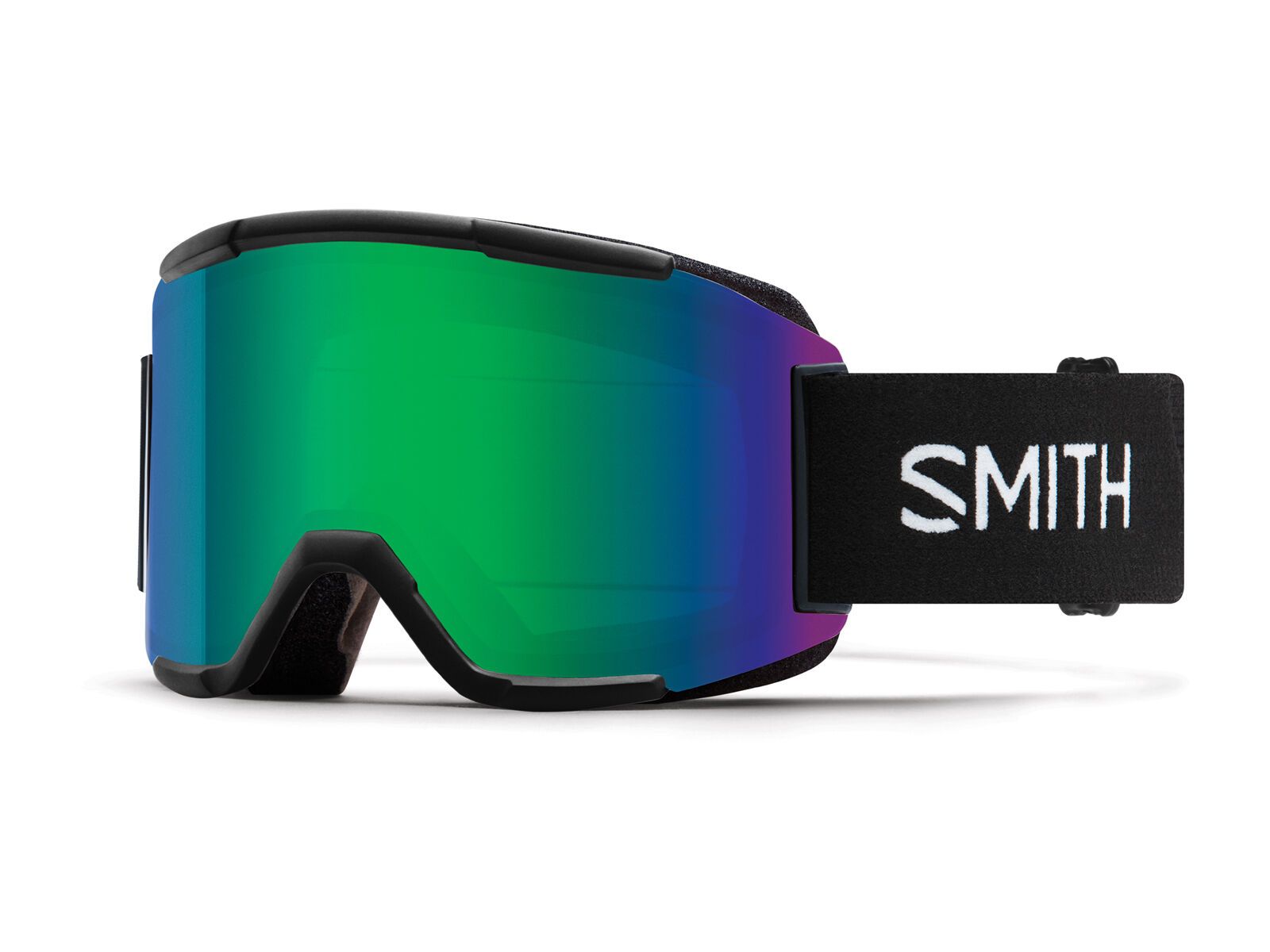 Smith Squad inkl. WS, black/Lens: green sol-x mirror - Bild 1