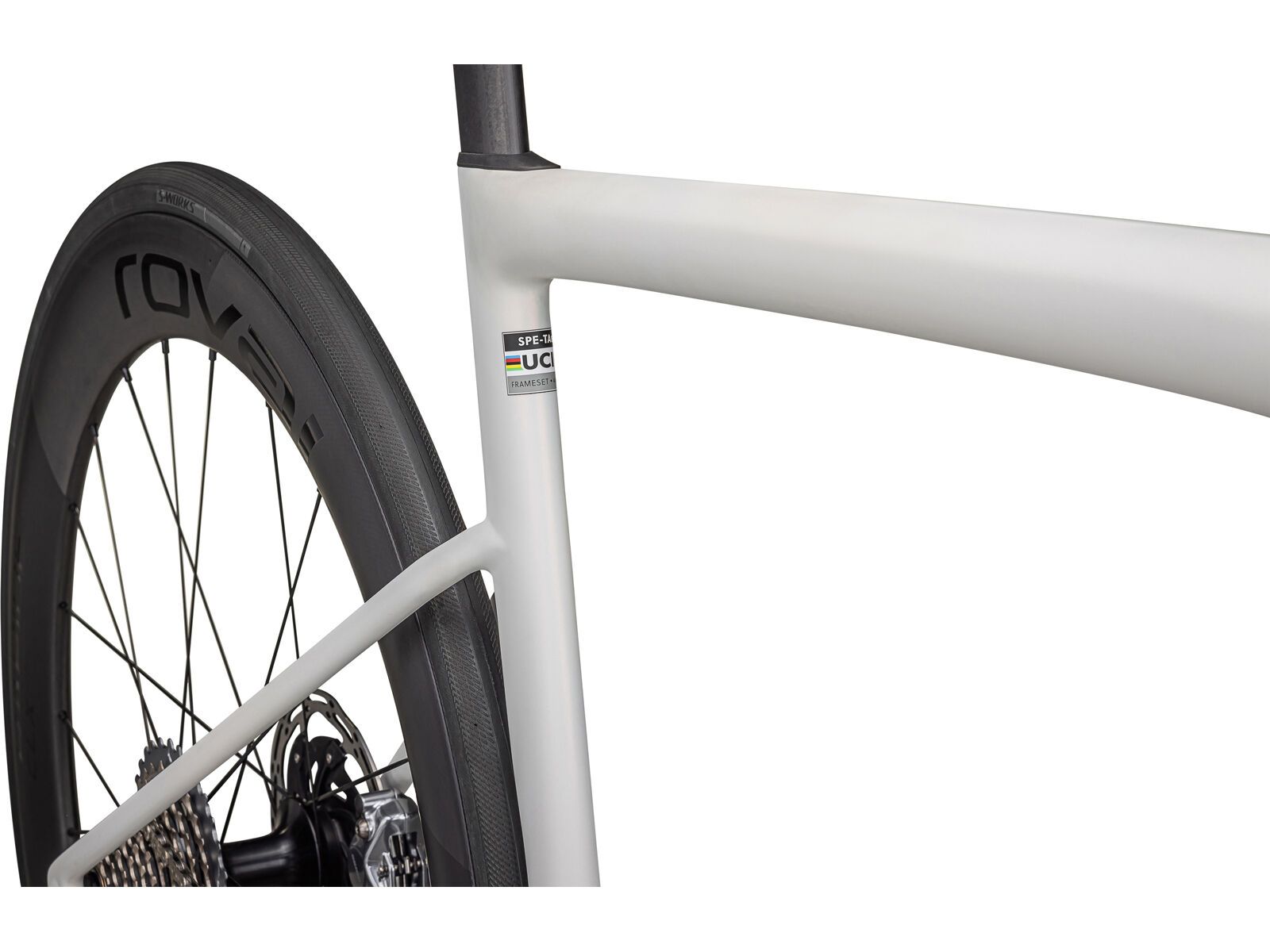 Specialized S-Works Tarmac SL8 - SRAM Red eTap AXS, satin fog tint/green ghost pearl/red ghost pearl fade - Bild 6