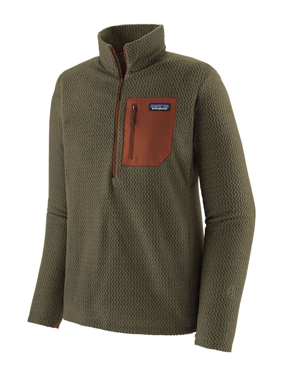 Patagonia Men's R1 Air Zip Neck, basin green - Bild 1