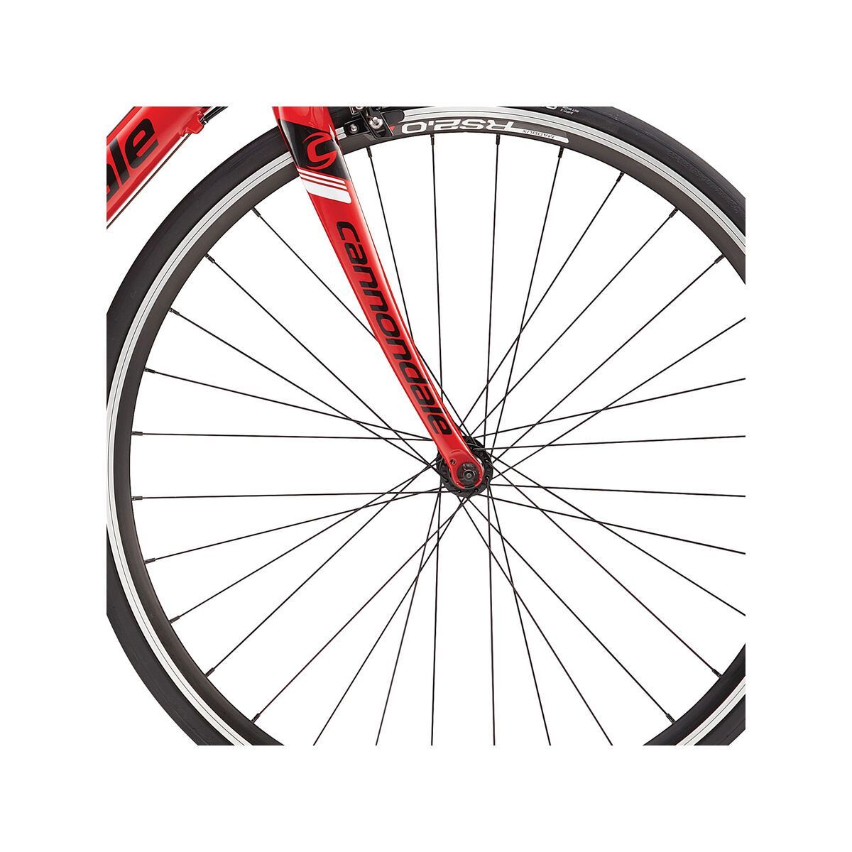 Cannondale CAAD8 105 5, race red w/ jet black and magnesium white, gloss - Bild 2