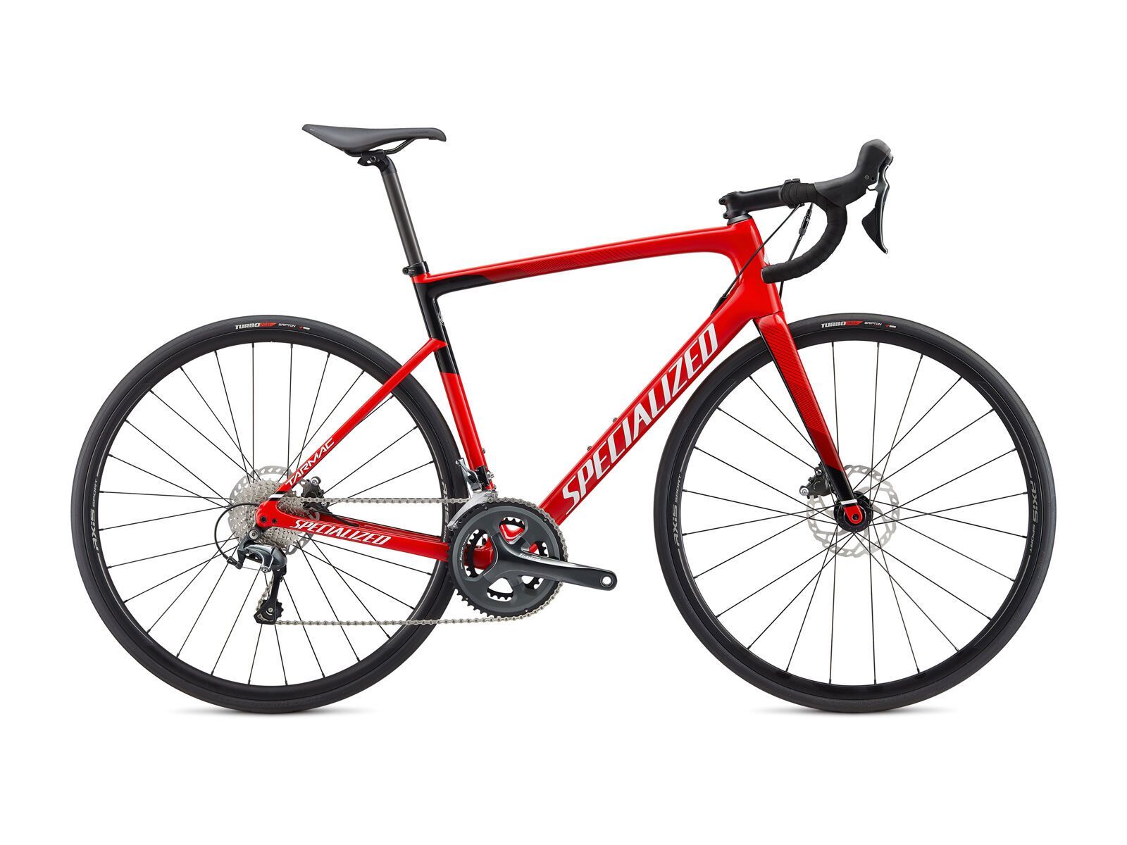 Specialized Tarmac Disc, gloss flo red/metallic white silver/fine silver/tarmac black - Bild 1
