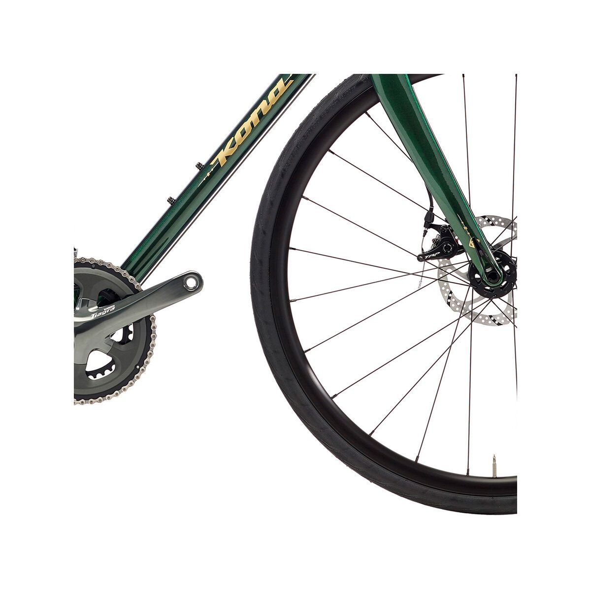 Kona Wheelhouse, gloss racing green w/ gold & silver decals - Bild 4