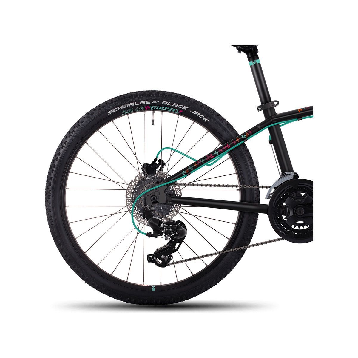 Ghost Lanao Kid 4 AL 24, neon red/night black/jade blue - Bild 4