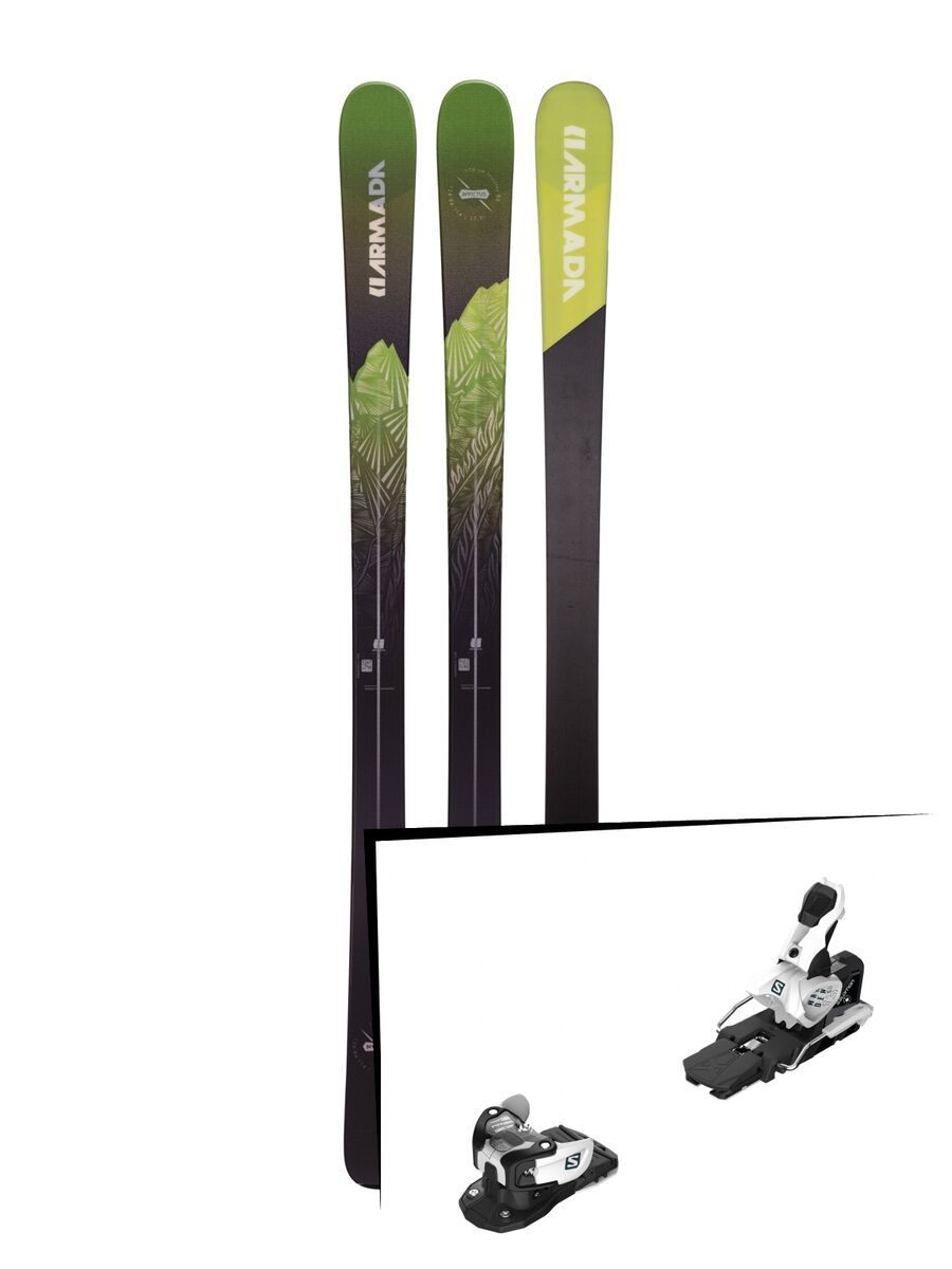 Set: Armada Invictus 85 2019 + Salomon Warden MNC 13 white/black - Bild 1