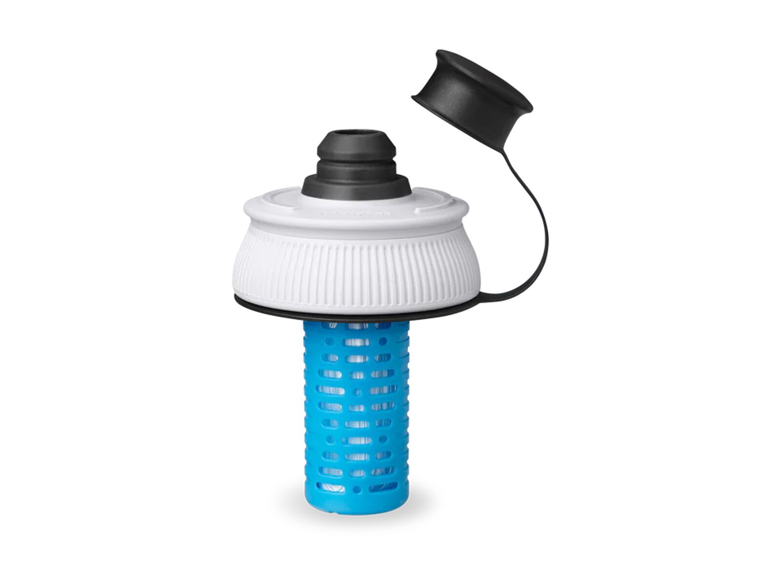 Hydrapak Breakaway+ 600 ml, charcoal/silver/blue - Bild 4