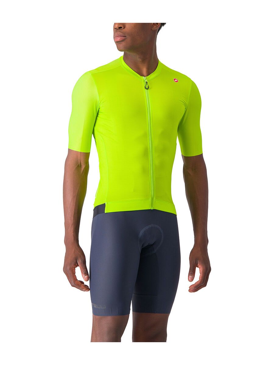 Castelli Espresso Jersey, electric lime/deep green - Bild 3