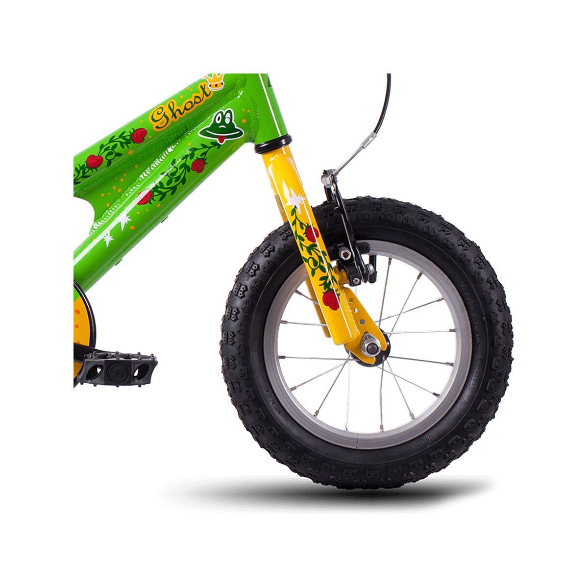 Ghost Powerkid AL 12, riot green/cane yellow/riot red - Bild 2