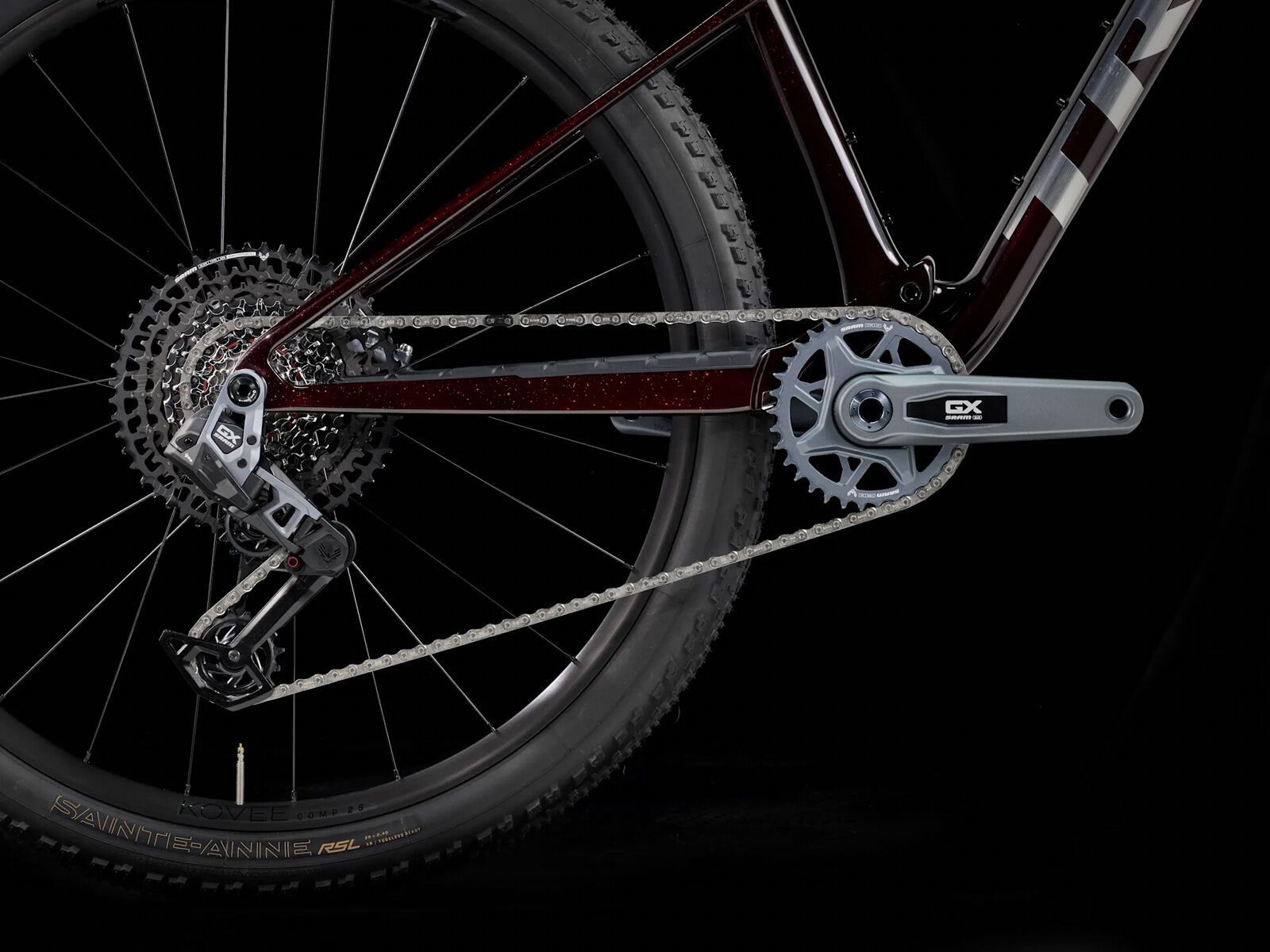 Trek Supercaliber SL 9.7 GX AXS T-Type Gen 2, red carbon smoke - Bild 6