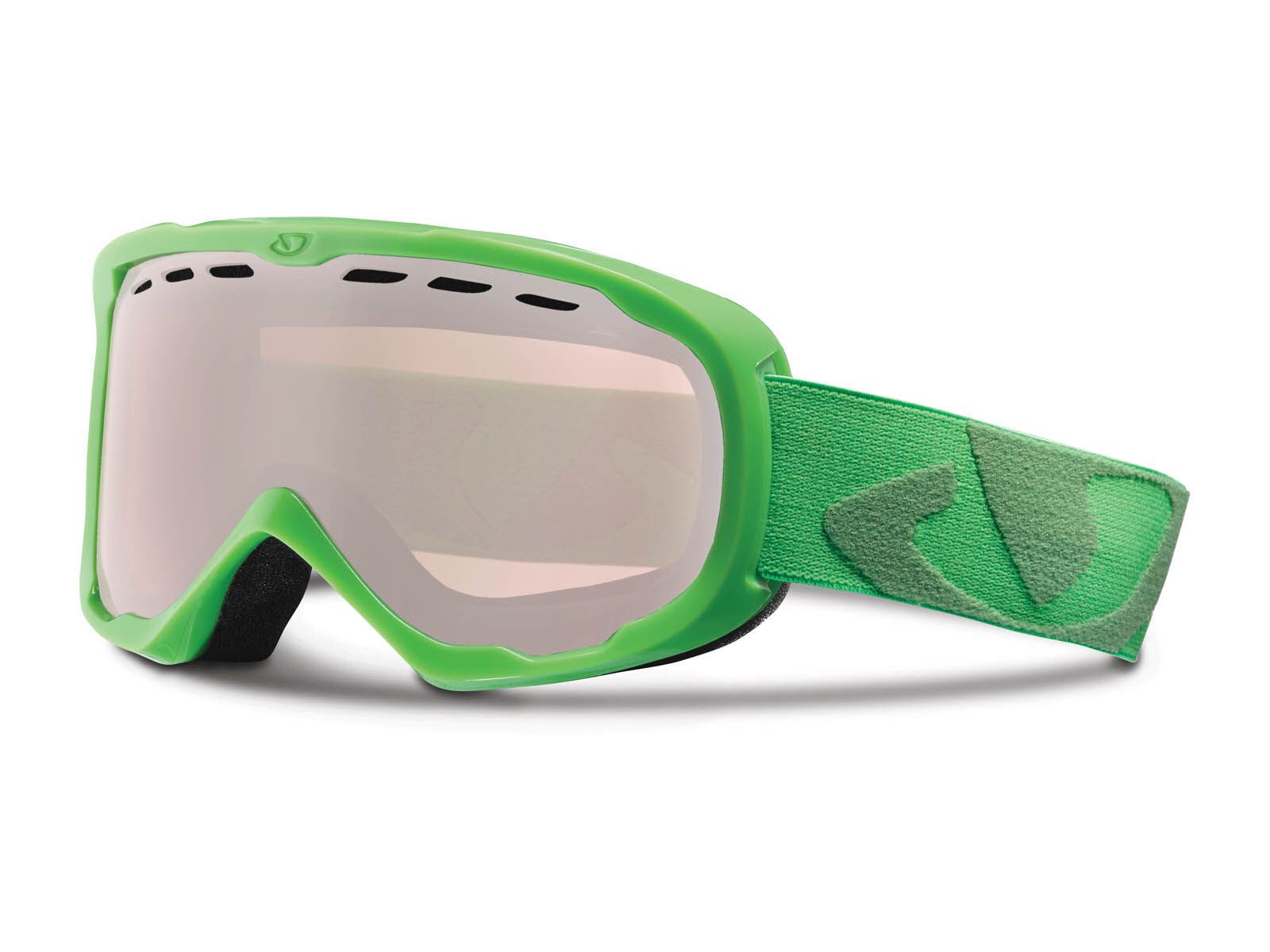 Giro Focus, bright green icon/rose silver - Bild 1