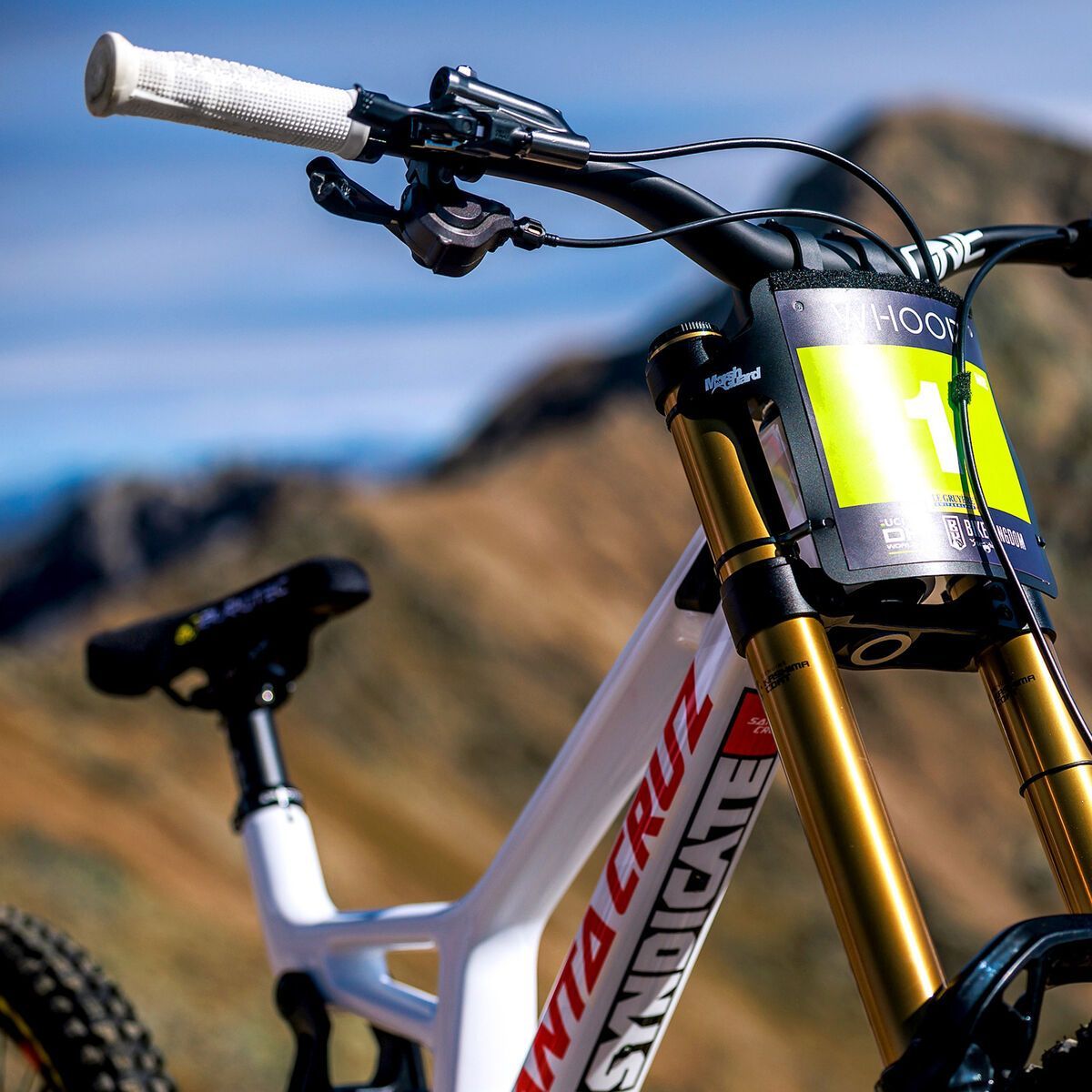 OneUp Components Goldstone Grips, black - Bild 8