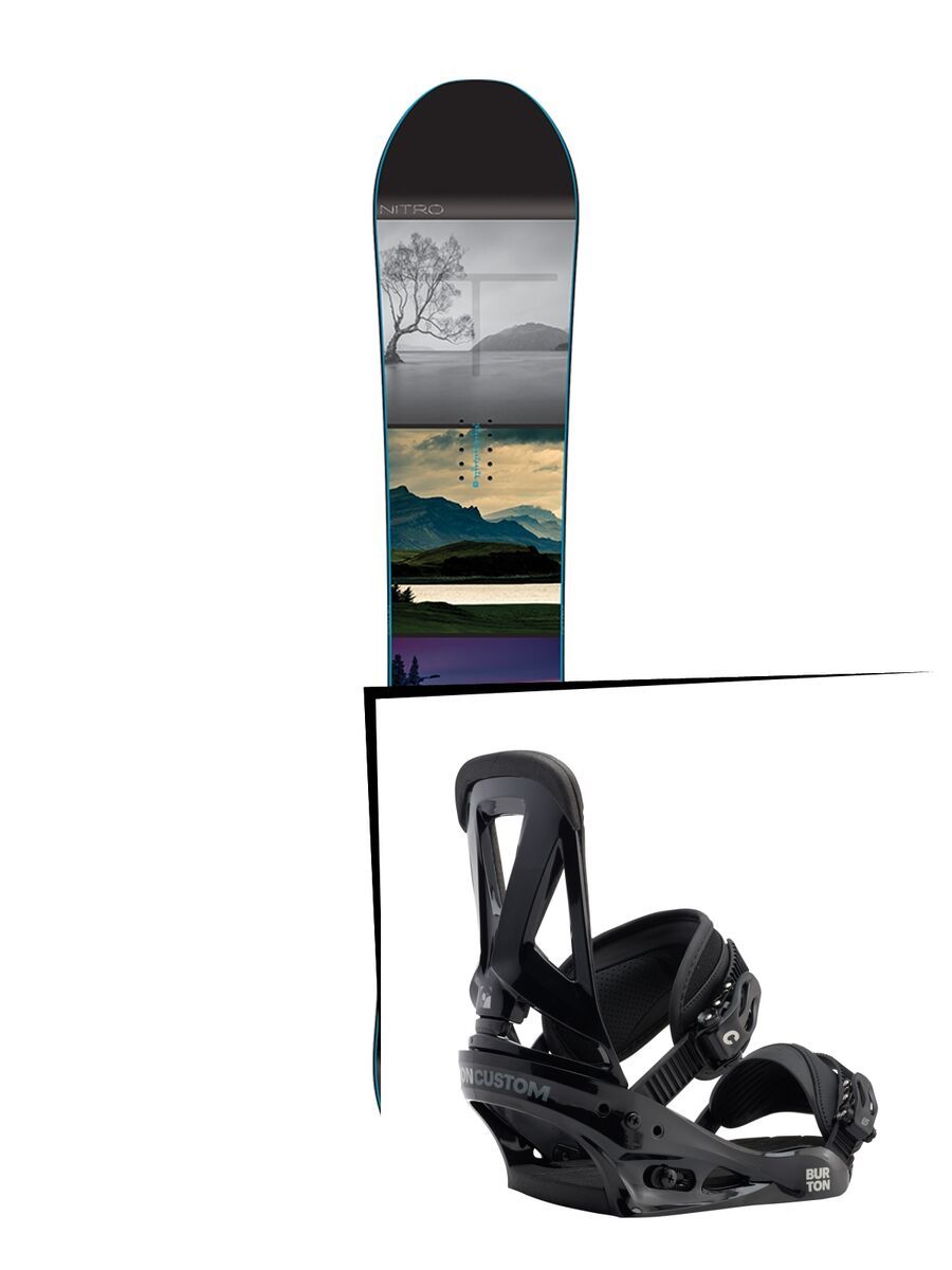 Set: Nitro Team Exposure Gullwing 2016 + Burton Custom (1712739S) - Bild 1