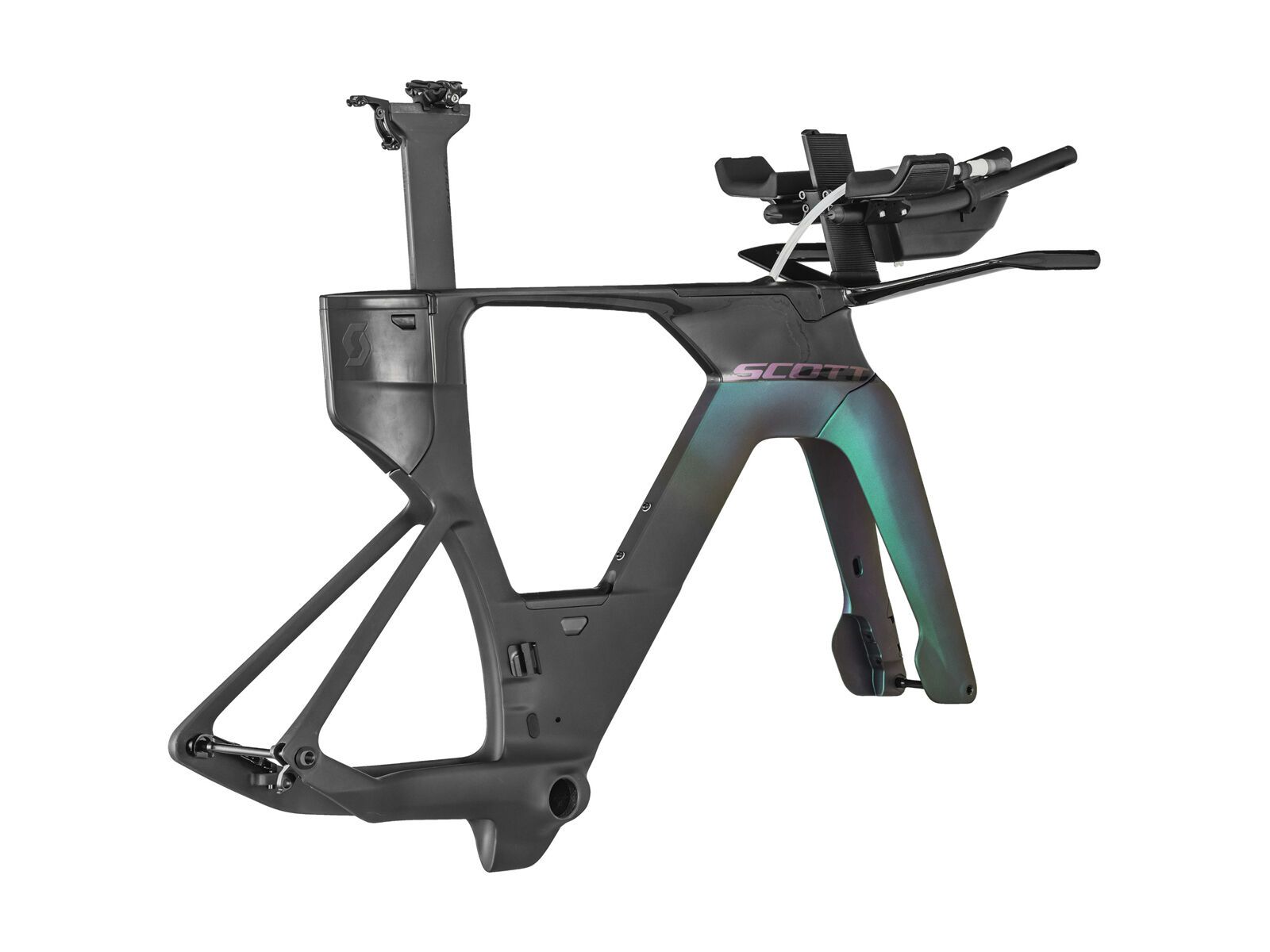 Scott Plasma Premium Frameset, carbon black/prism green purple - Bild 1