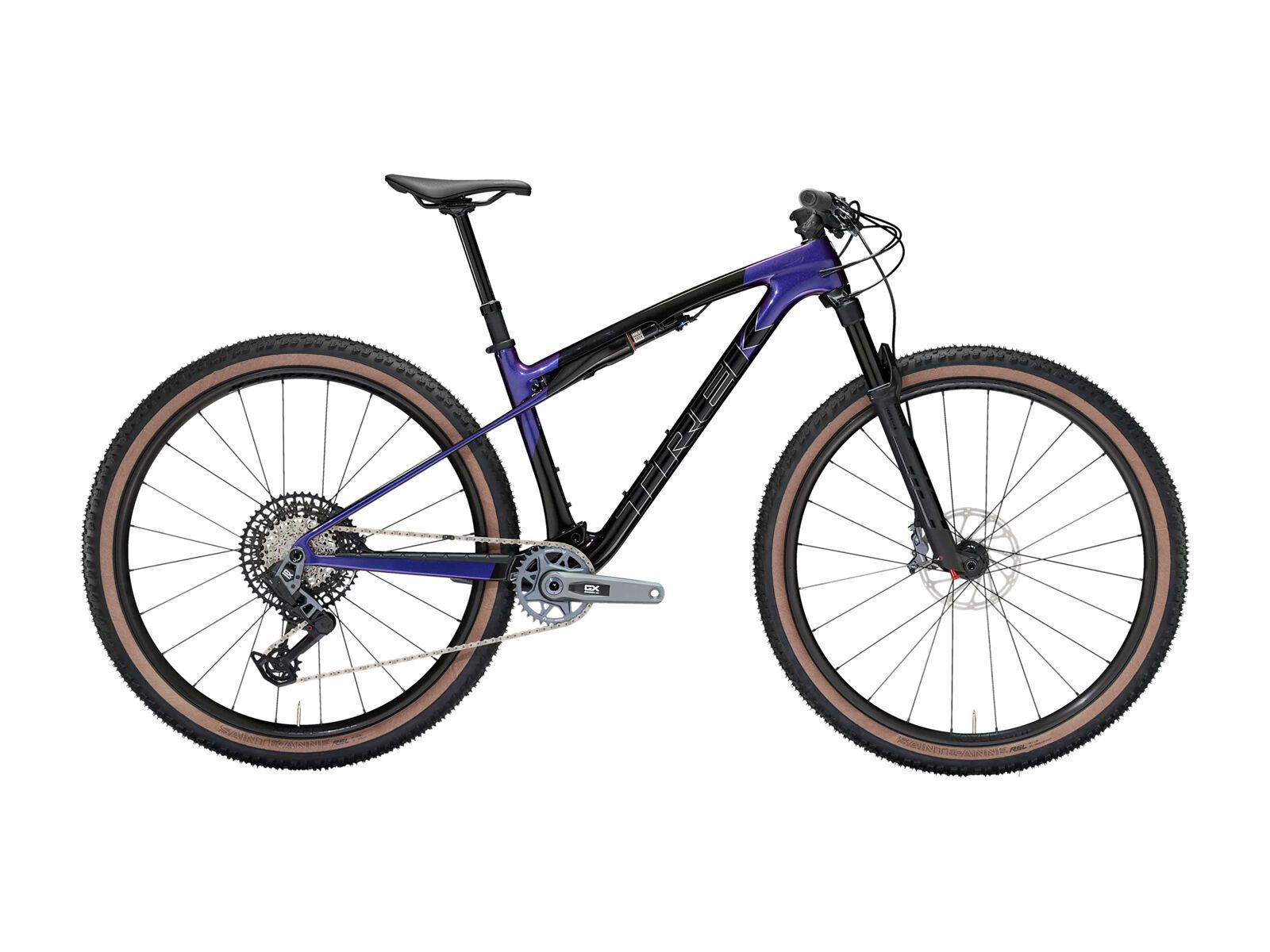 Trek Supercaliber SL 9.7 GX AXS T-Type Gen 2, carbon smoke/purple - Bild 1