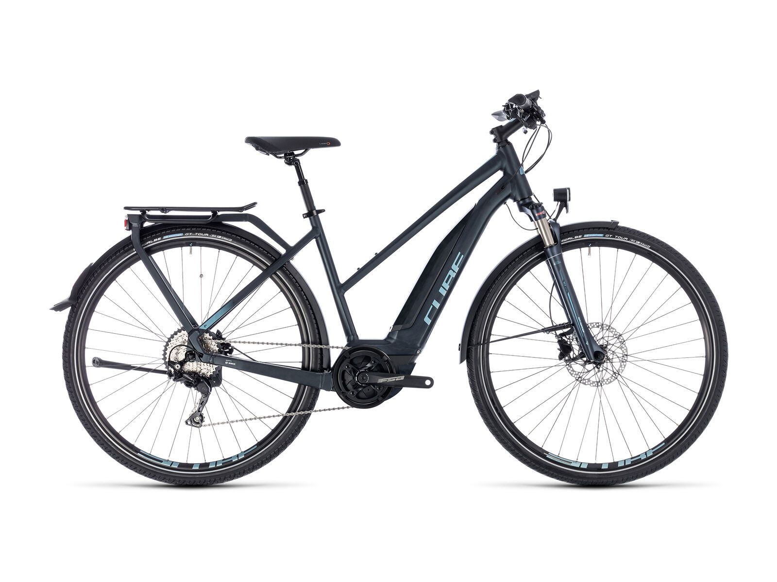 Cube Touring Hybrid Pro 500 Trapeze, darknavy´n´blue - Bild 1