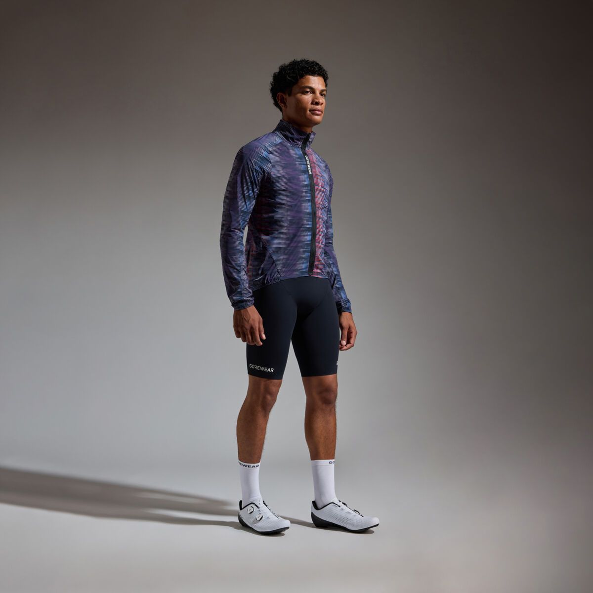 GOREWEAR Spinshift Pixel Windbreaker Herren, strave orbit blue/multicolor - Bild 7