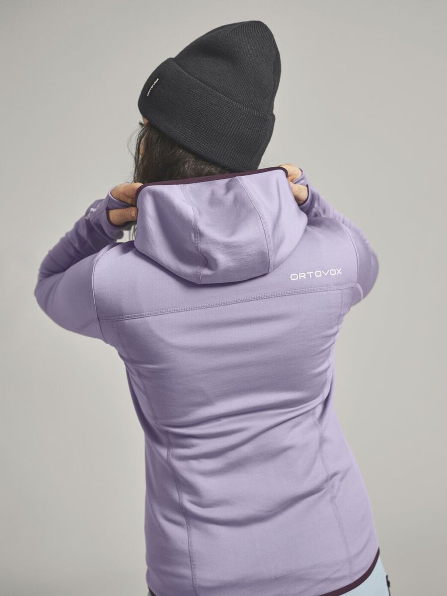 Ortovox Merino Fleece Hoody W, lush lavender - Bild 4