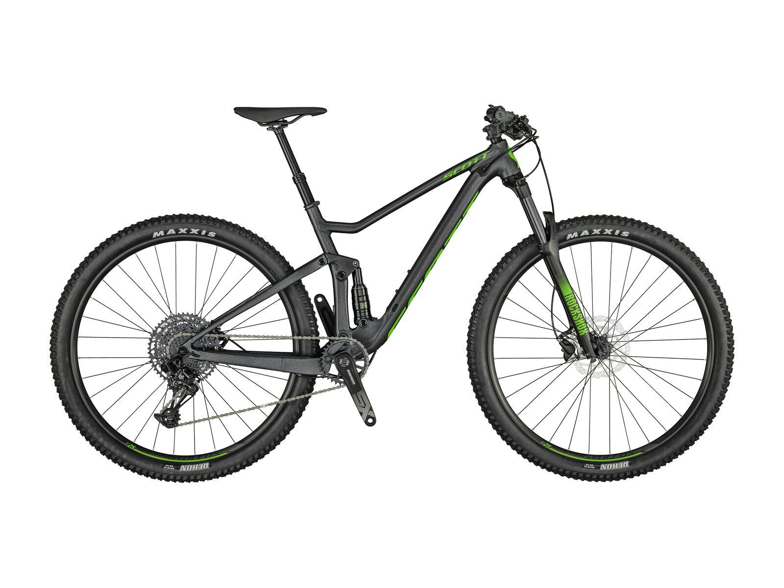Scott Spark 970, granite black/smith green - Bild 1