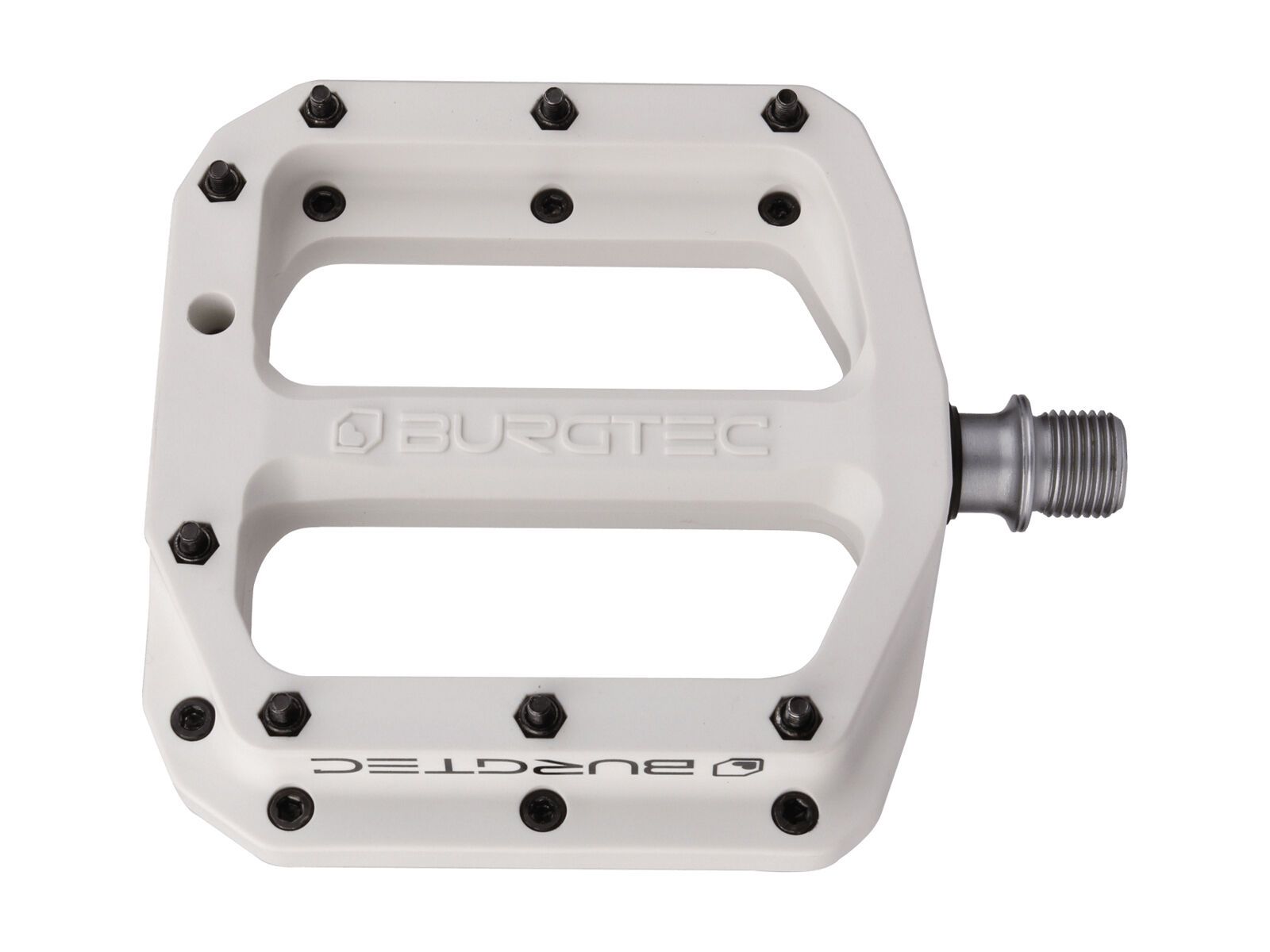 Burgtec MK4 Composite Pedals, damn right white - Bild 1