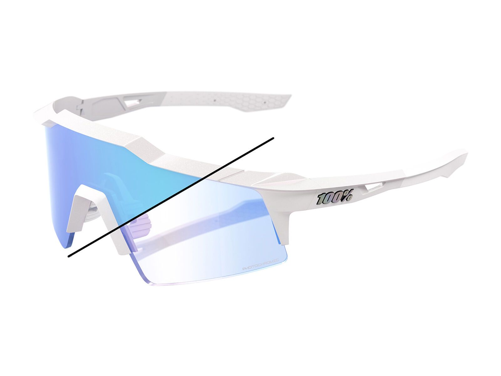 100% Speedcraft SL Bastille LE, Blue Mirror Photochromic - Bild 1