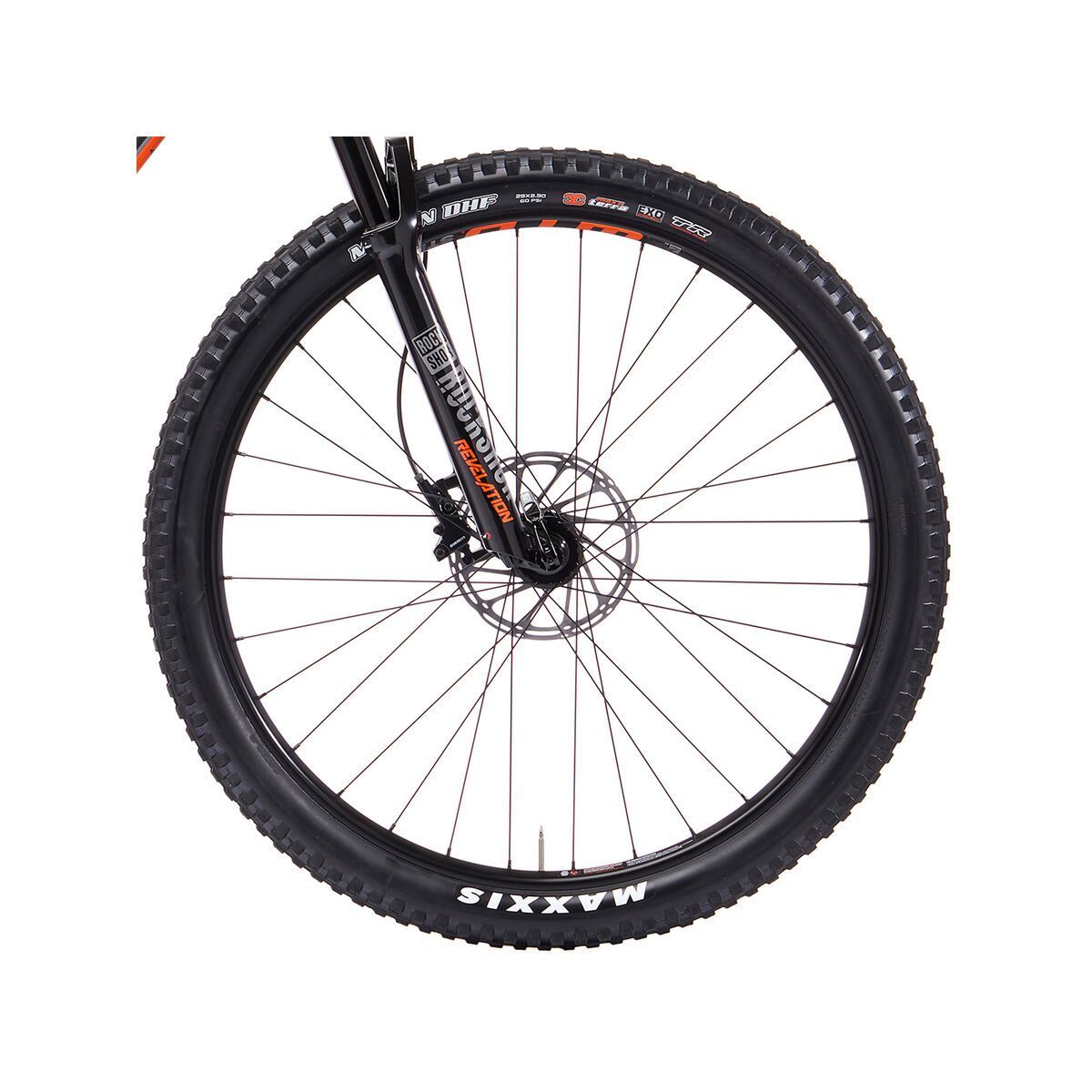 Kona Honzo ST 30th, ultra gloss dark silver w/ orange decals - Bild 3