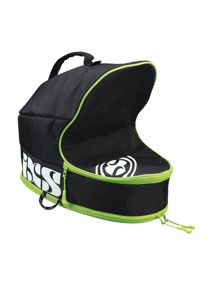 IXS Helmet Case Full Face, black/green - Bild 2