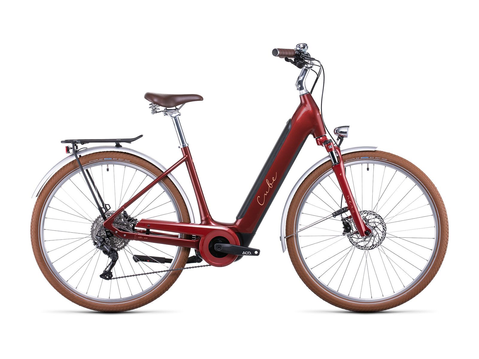 Cube Ella Ride Hybrid 500, auburn´n´salmon - Bild 1