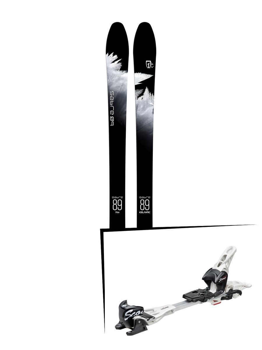 Set: Icelantic Sabre 89 2018 + Fritschi Diamir Scout 11 schwarz - Bild 1