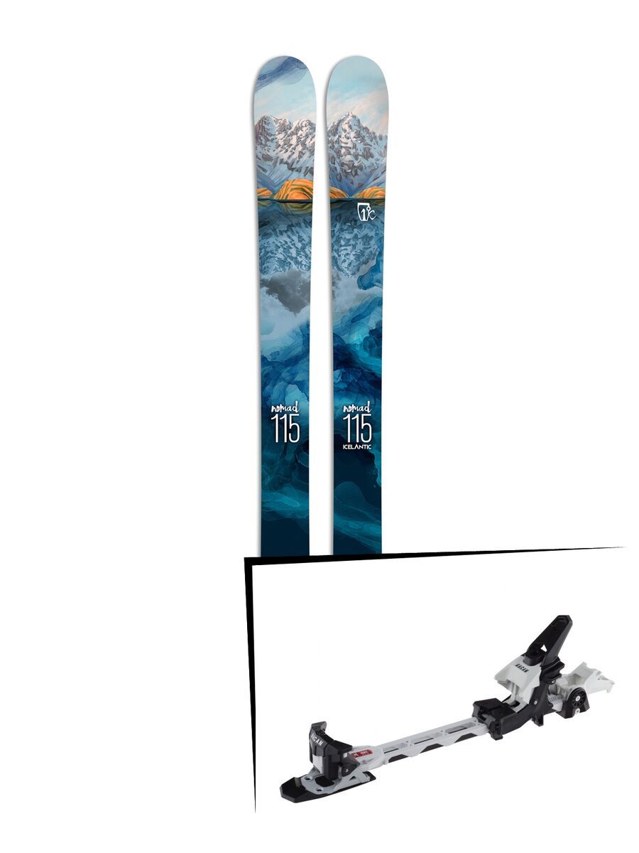 Set: Icelantic Nomad 2017 + Hagan Z02 (1994610S) - Bild 1