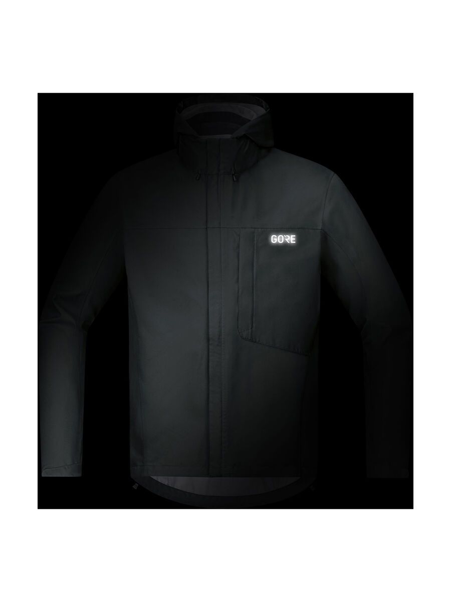 GOREWEAR C3 Gore-Tex Paclite Kapuzenjacke, black - Bild 4