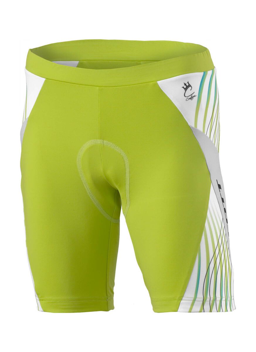 Scott Shorts Womens Shadow Race, lime green - Bild 1