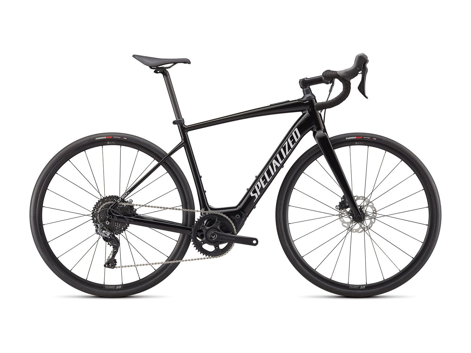 Specialized Turbo Creo SL Comp E5, tarmac black/metallic white silver - Bild 1