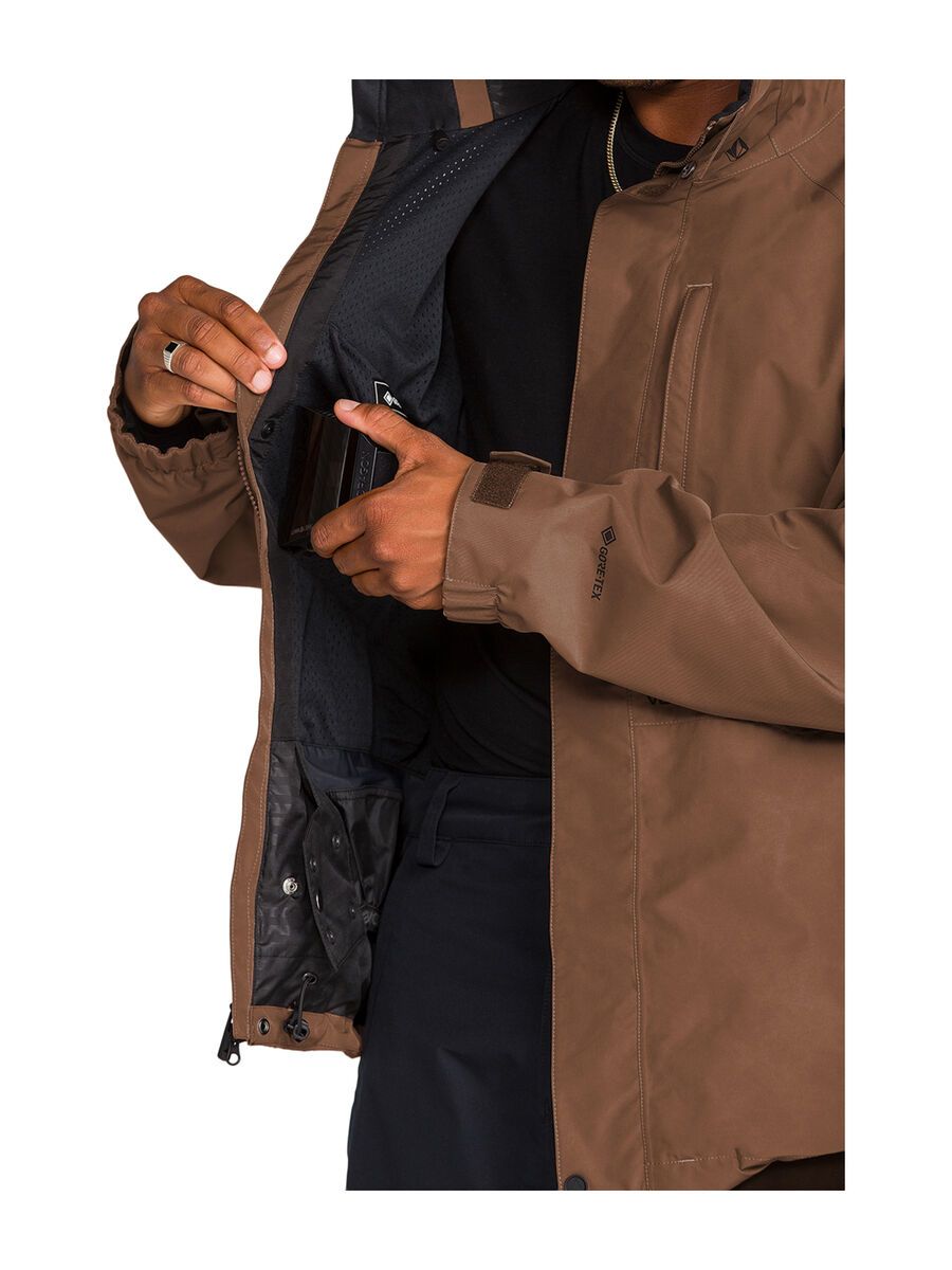 Volcom Dua Insulated Gore-Tex Jacket, desert taupe - Bild 8