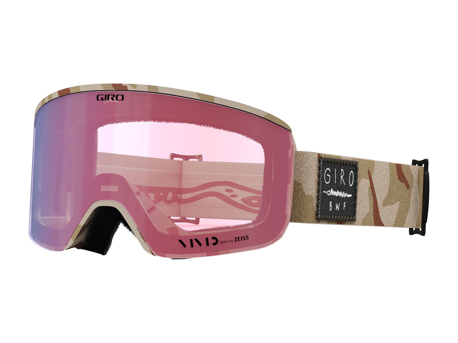 Giro Axis Vivid Jet Black, fox camo - Bild 2