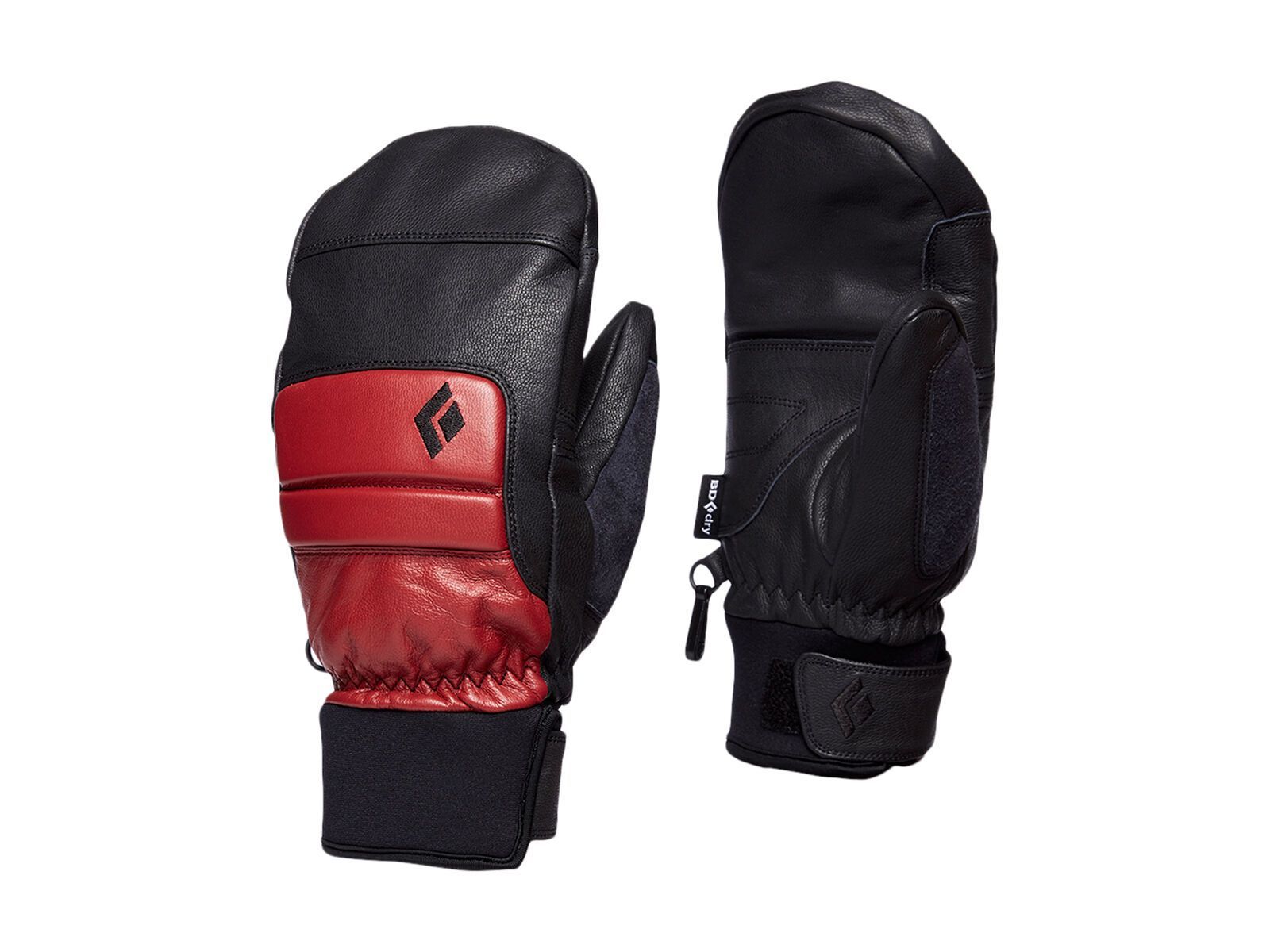 Black Diamond Spark Mitts, dark crimson - Bild 1