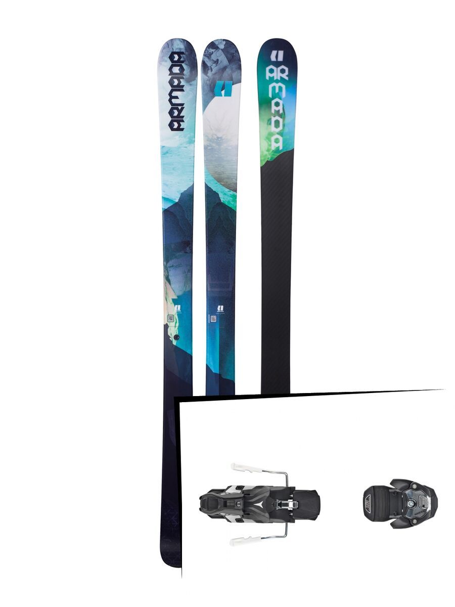 Set: Armada Victa 93 2018 + Atomic Warden MNC 13 black/black - Bild 1