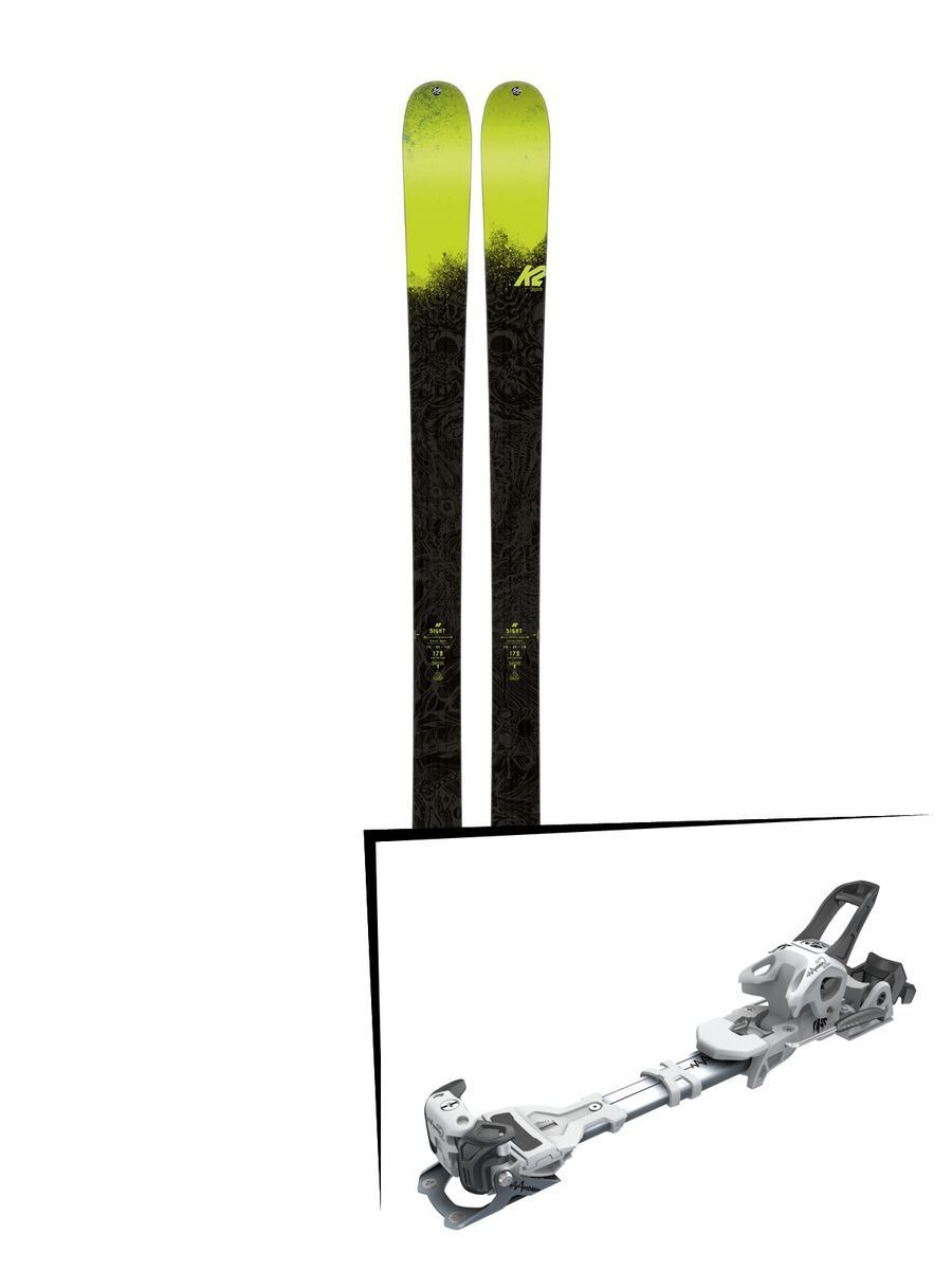 Set: K2 SKI Sight 2018 + Tyrolia Ambition 12 AT solid white black - Bild 1
