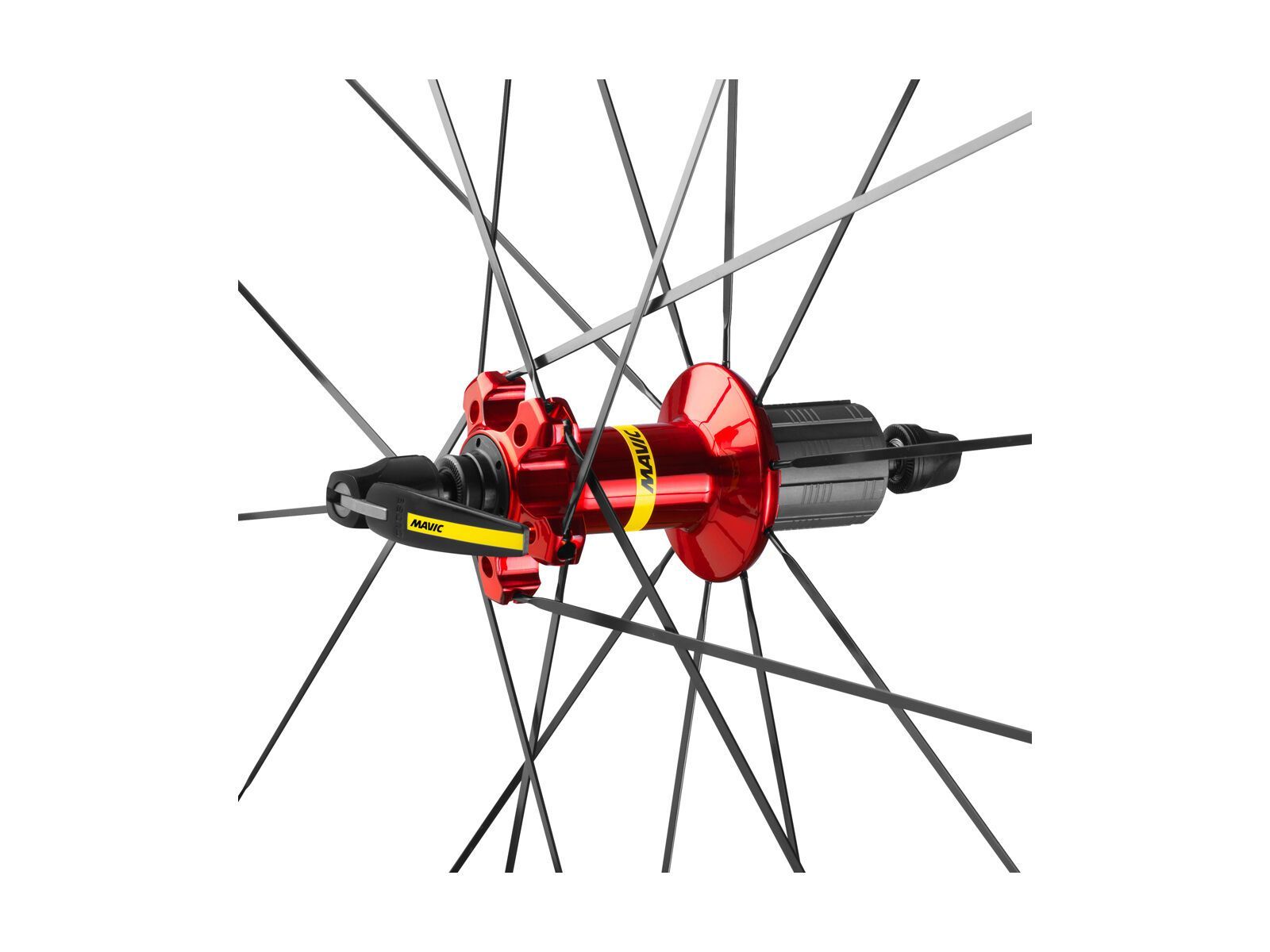 Mavic Ksyrium Elite, black-red - Bild 3