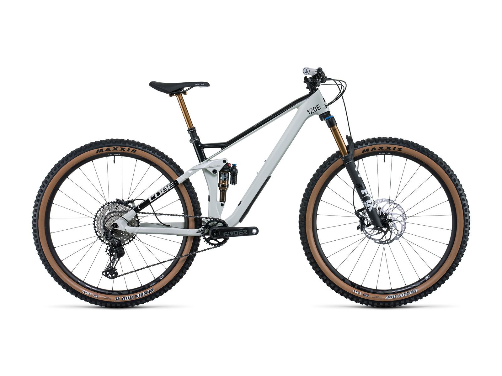 Cube Stereo 120 HPC EX 29, grey´n´carbon - Bild 1