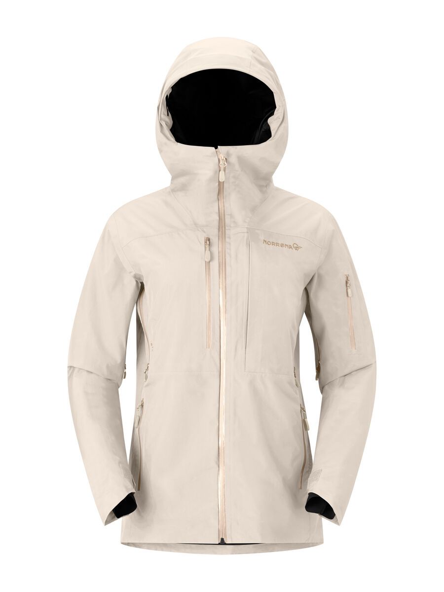 Norrona lofoten Gore-Tex insulated Jacket W's, oatmeal - Bild 1