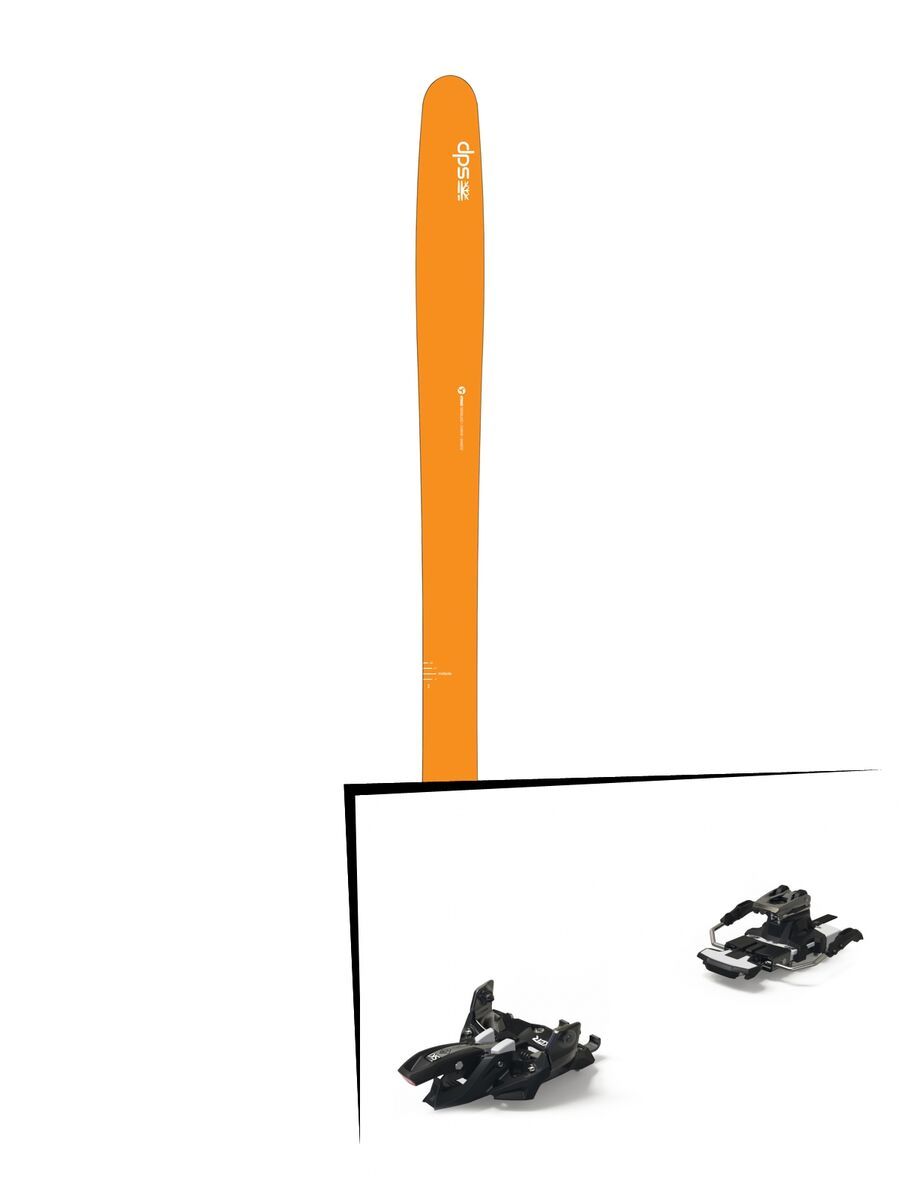 Set: DPS Skis Wailer 99 2016 + Marker Alpinist 12 Long Travel (2319303) - Bild 1