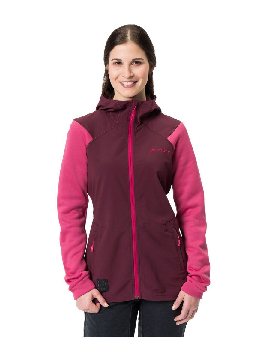 Vaude Women's Tremalzo Hooded Jacket, crimson red - Bild 7