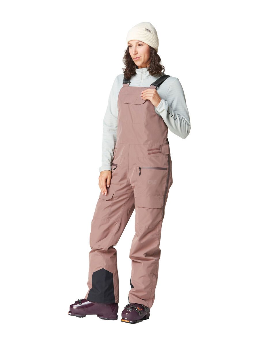 Picture U62 Bib Pants, deep taupe - Bild 5