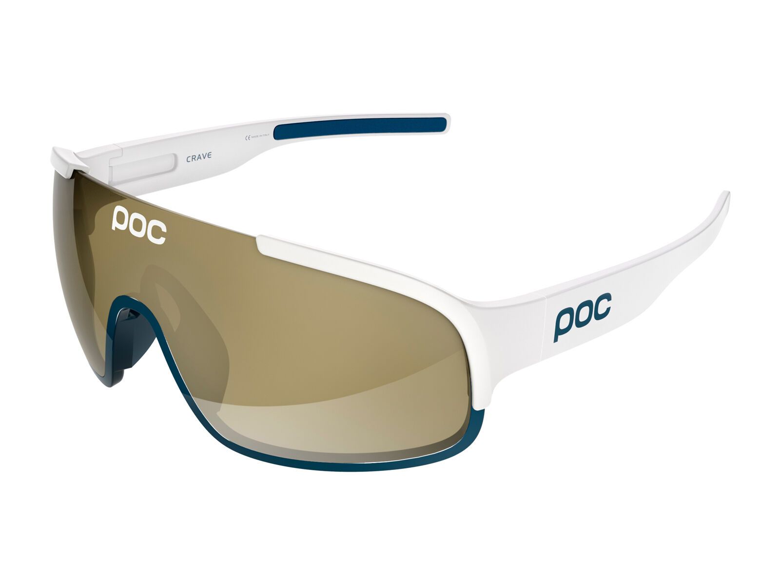 POC Crave, hydrogen white/navy black/Lens: brown bronze mirror - Bild 1