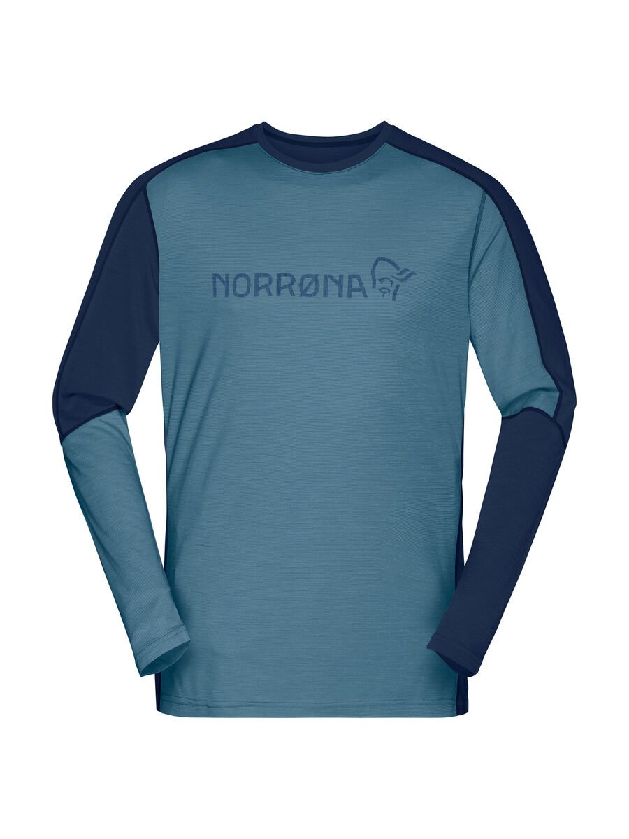 Norrona falketind equaliser merino round Neck M's, trooper - Bild 1