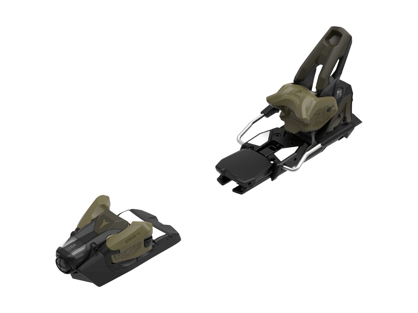 Atomic Strive 14 GW - 90 mm [D], olive - Bild 1