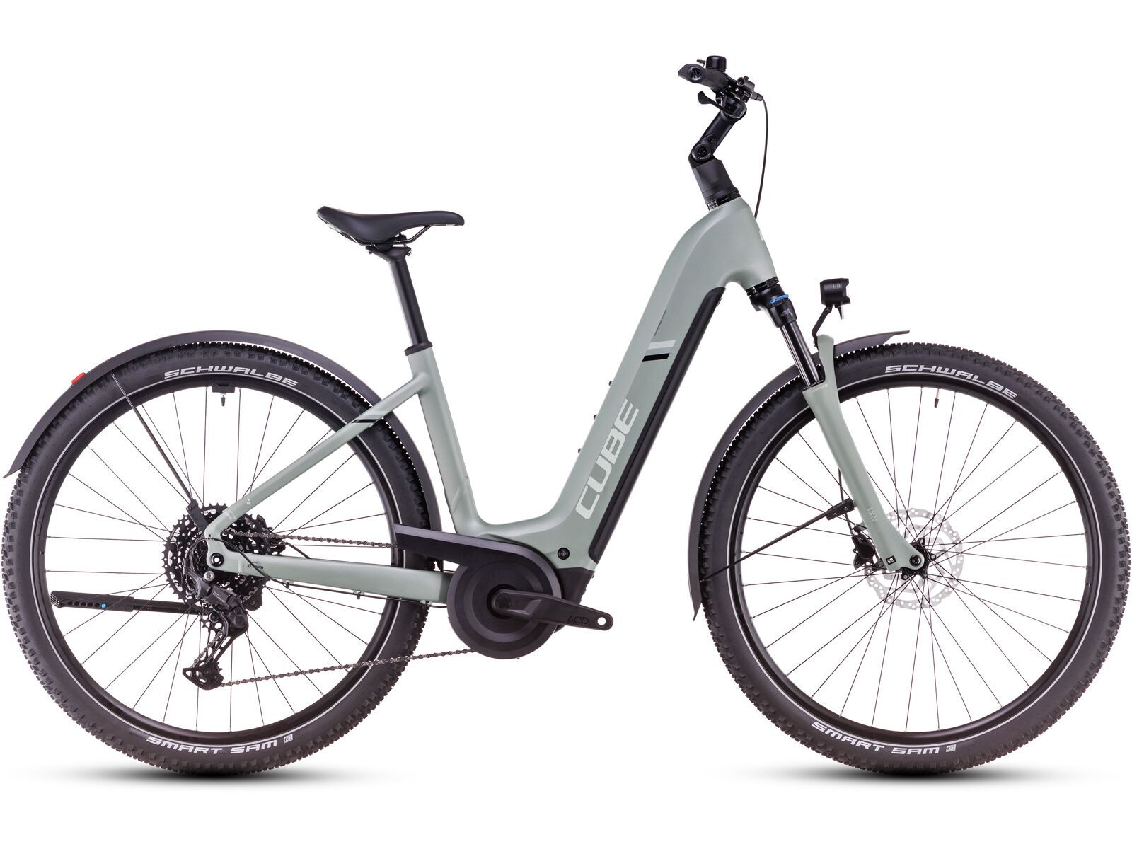 Cube Nuride Hybrid Pro 600 Allroad Easy Entry, pistachio´n´stonegrey - Bild 1