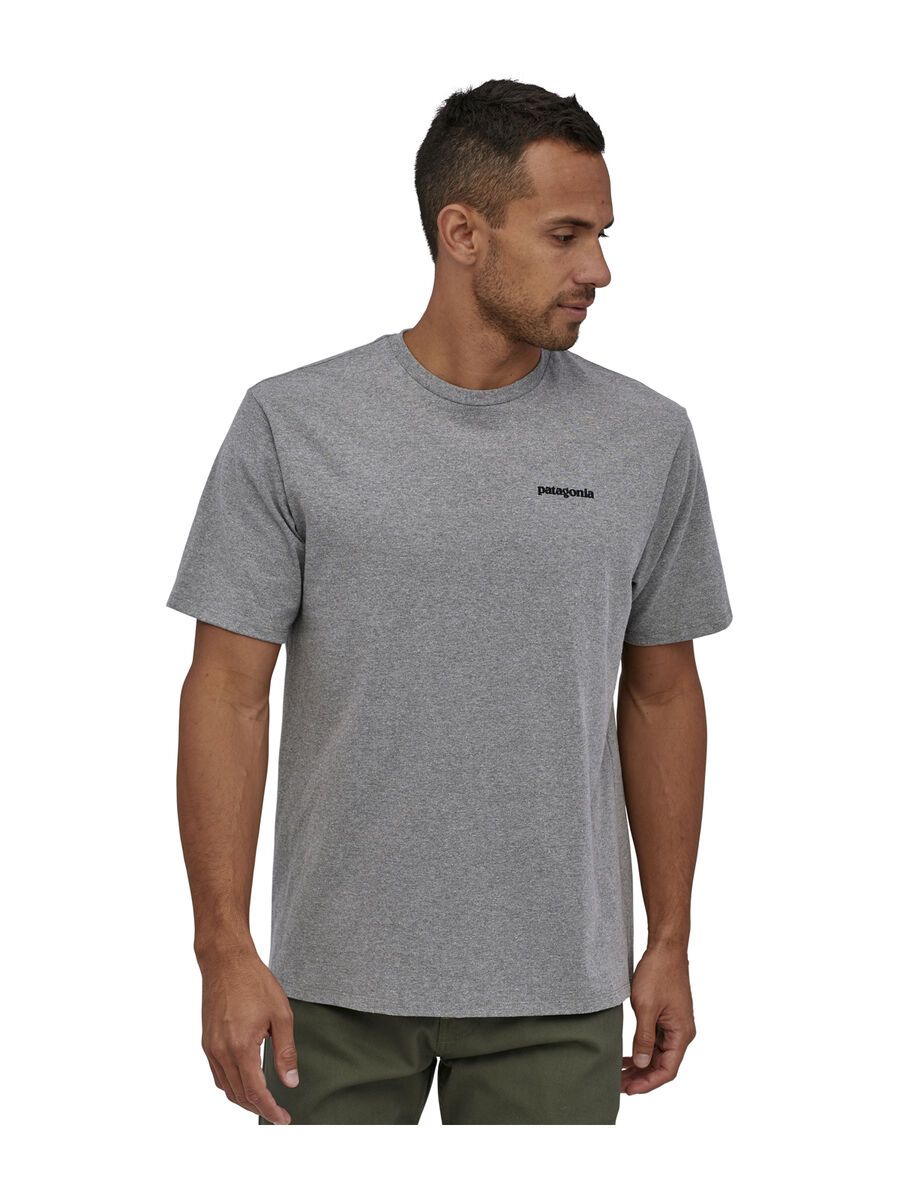 Patagonia Men's P-6 Logo Responsibili-Tee, gravel heather - Bild 2
