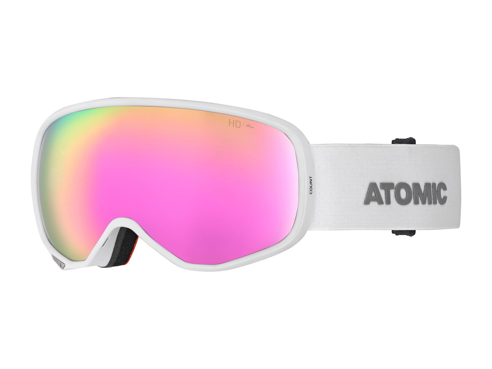 Atomic Count S HD, white/Lens: pink copper hd - Bild 1